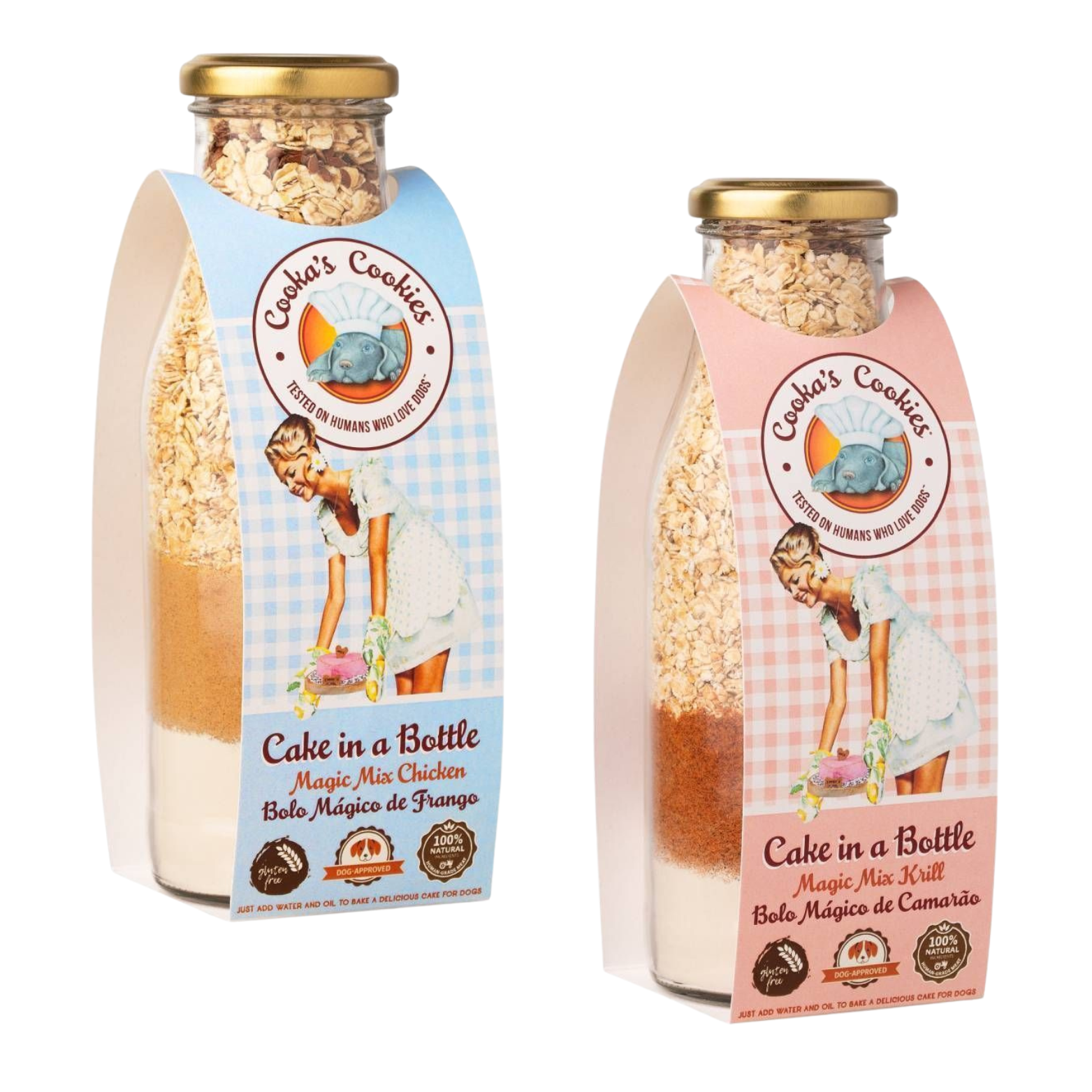 Le gâteau Cooka's Cookie tout prêt... en bouteille