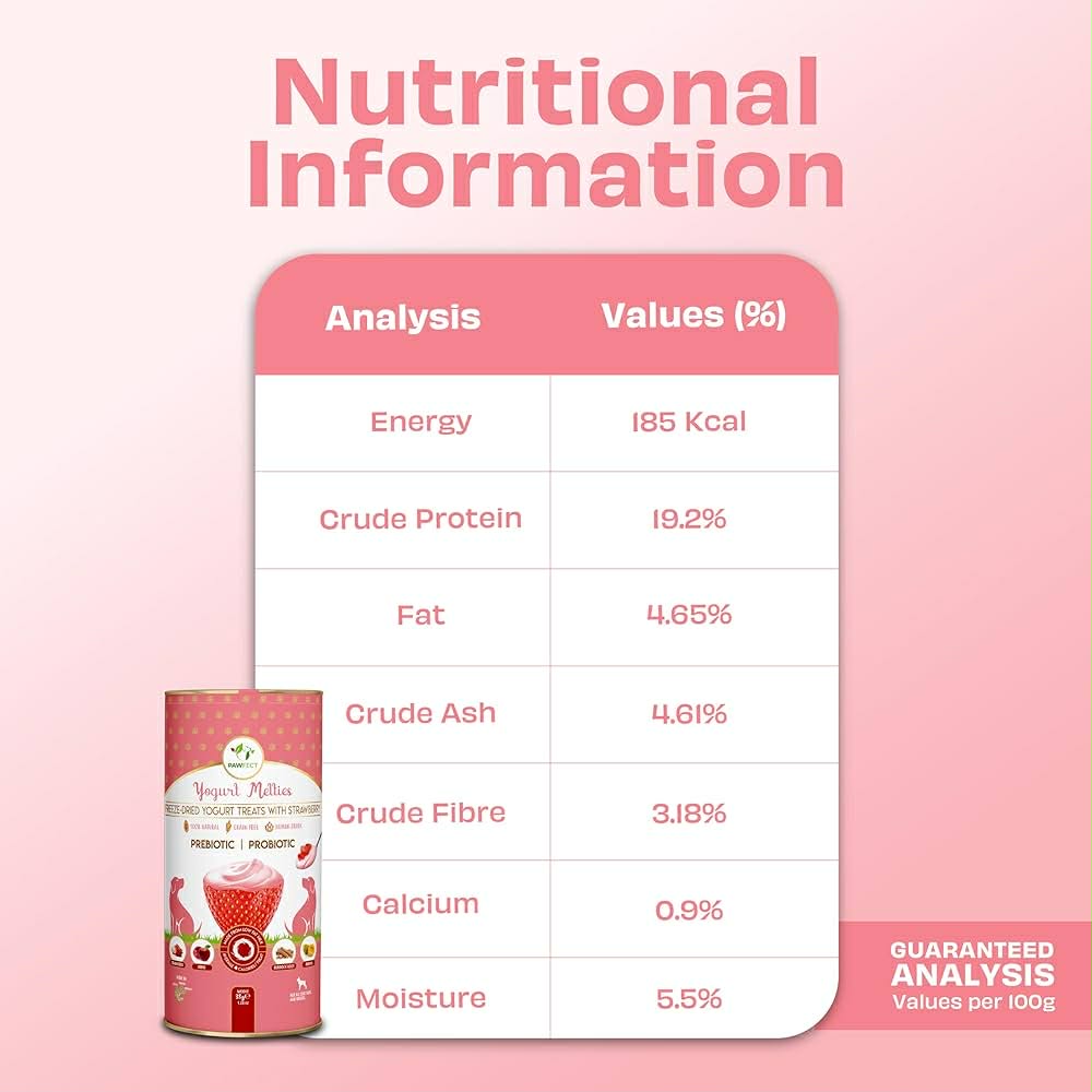 Pawfect - Friandises yaourt & fraise