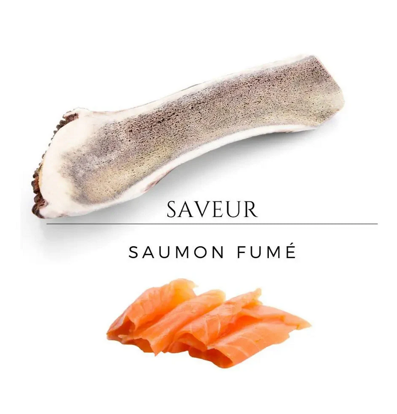 Bois de cerf fendu - Différentes saveurs