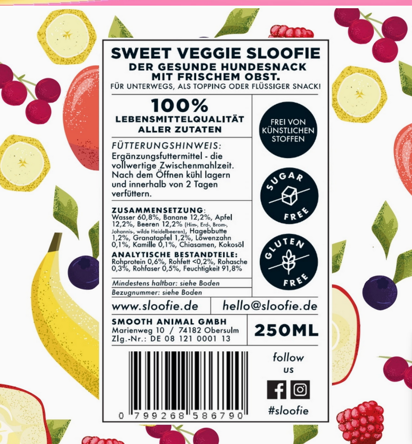 Sloofie -  Saveur Veggie