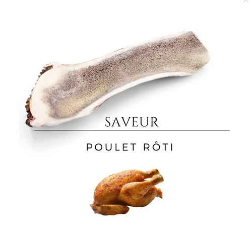 Bois de cerf fendu - Différentes saveurs