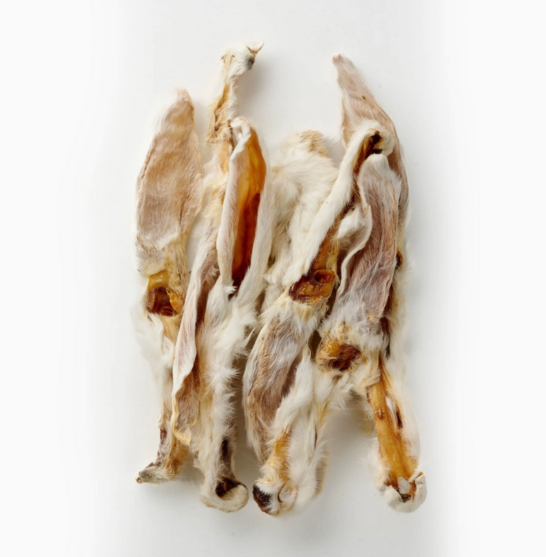 Oreilles de lapin avec poils - 200g