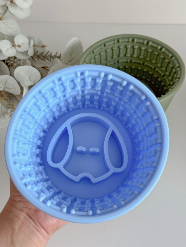 Slow Bowl DogGrip – Gamelle Anti-Glouton en Silicone