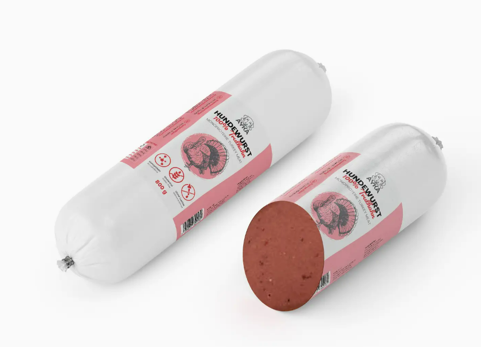Saucisses AYKA – Friandises à haute valeur gustative- Naturelles pour Chien