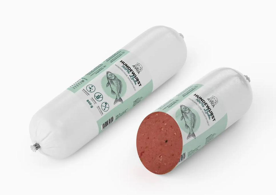 Saucisses AYKA – Friandises à haute valeur gustative- Naturelles pour Chien