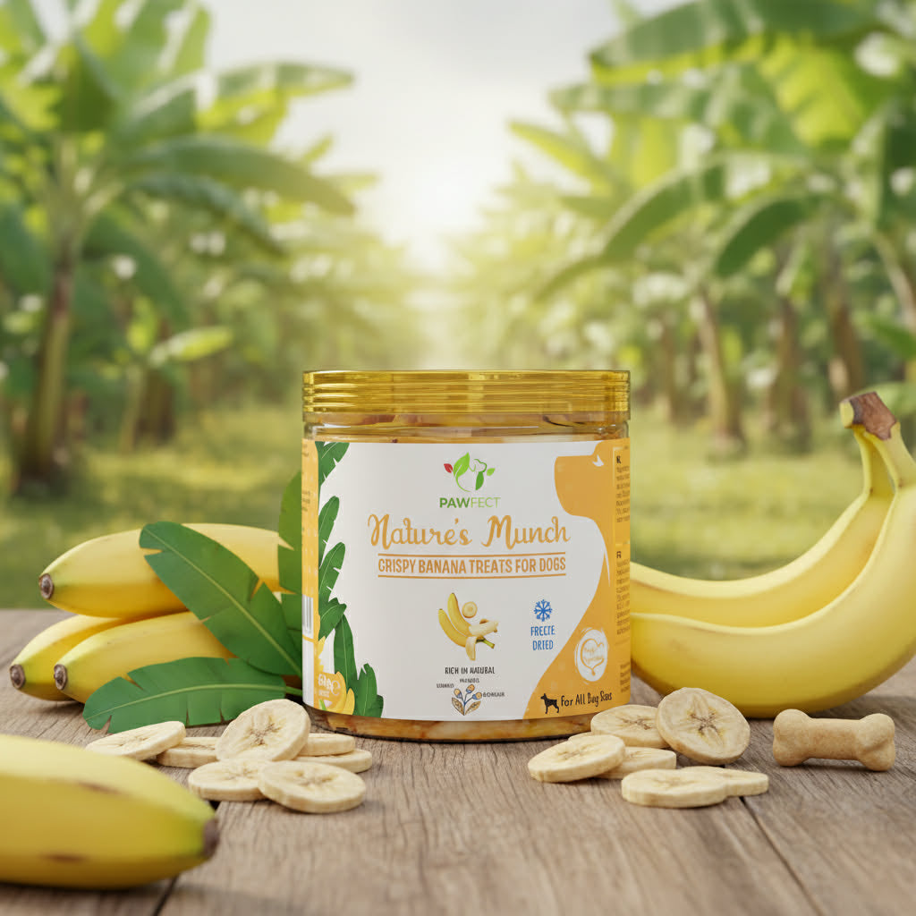 Pawfect - Bananes Iyophilisées