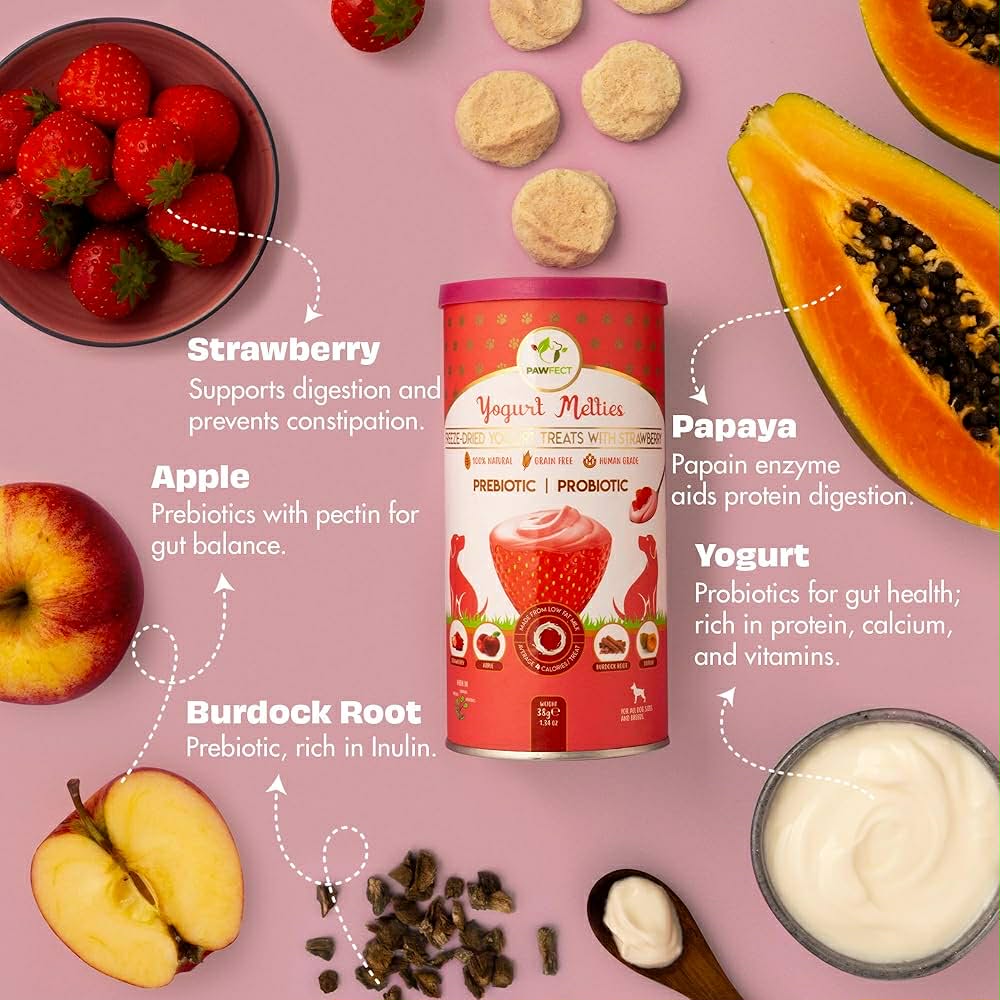 Pawfect - Friandises yaourt & fraise