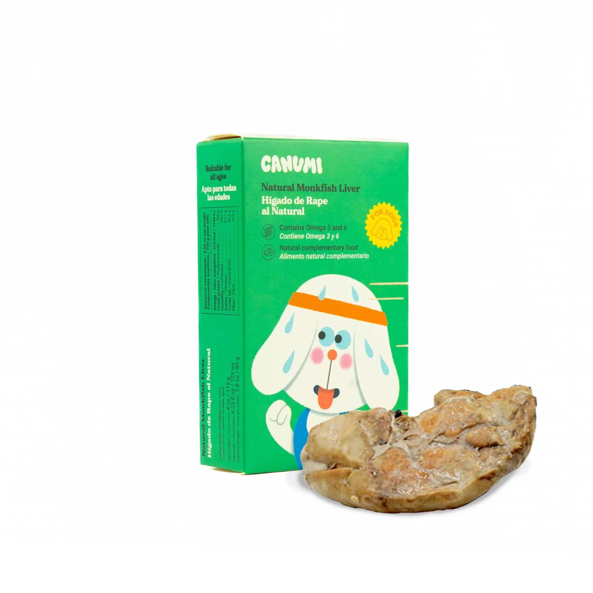 Canumi - Foie naturel de baudroie CÔTE ATLANTIQUE (115g)