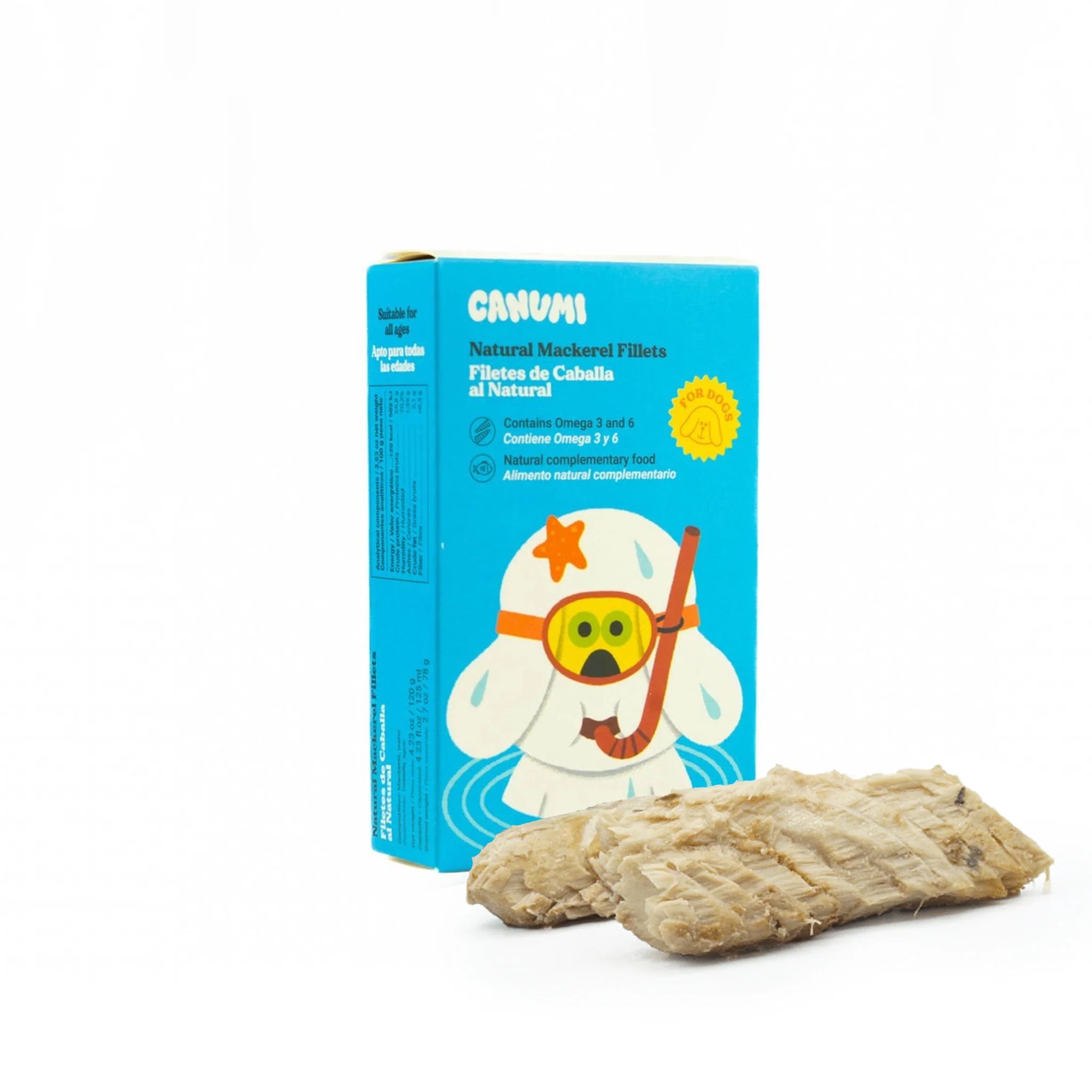 Canumi - Filets de maquereau CÔTE ATLANTIQUE (120g)