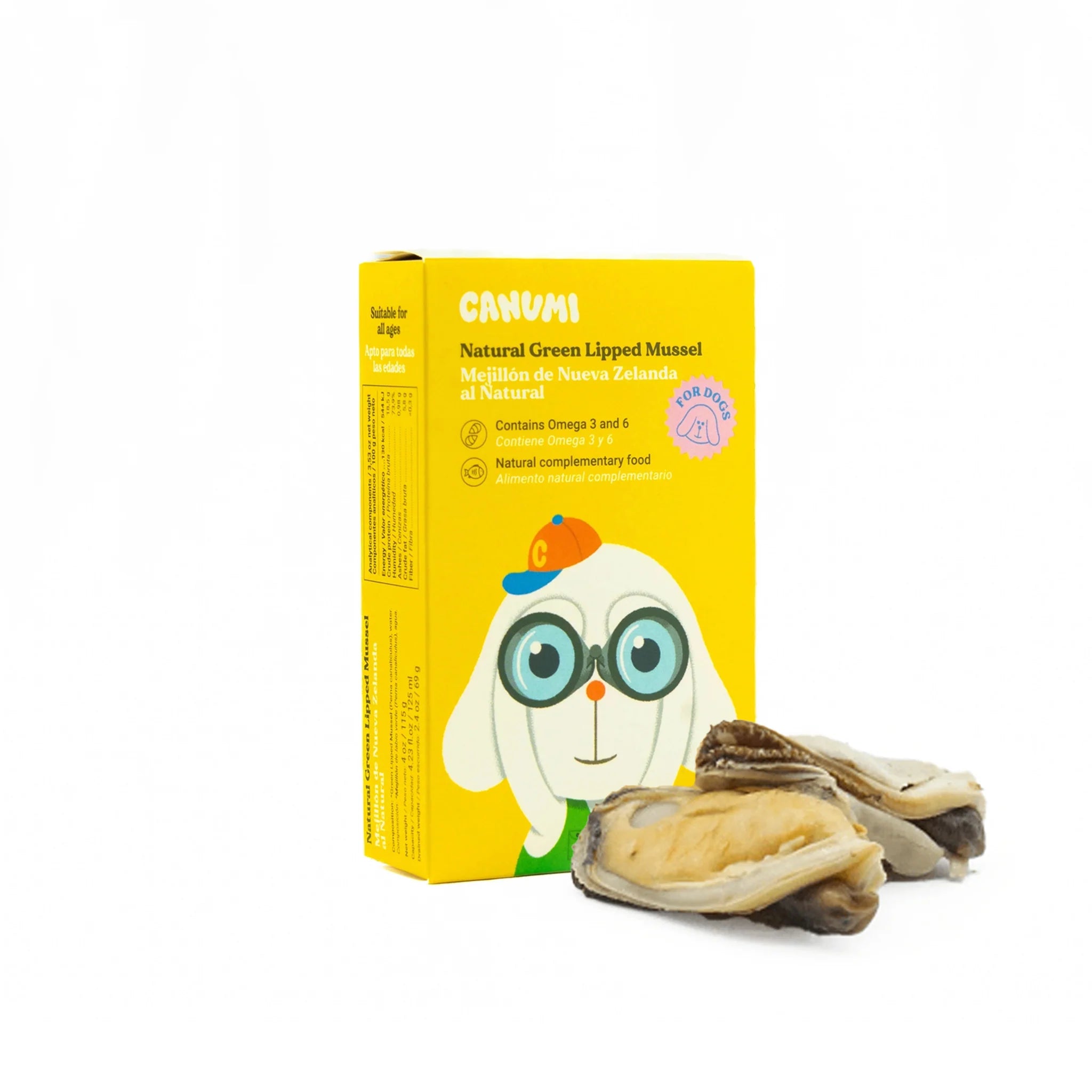 Canumi - Moules à lèvres vertes NOUVELLE-ZÉLANDE (115g)