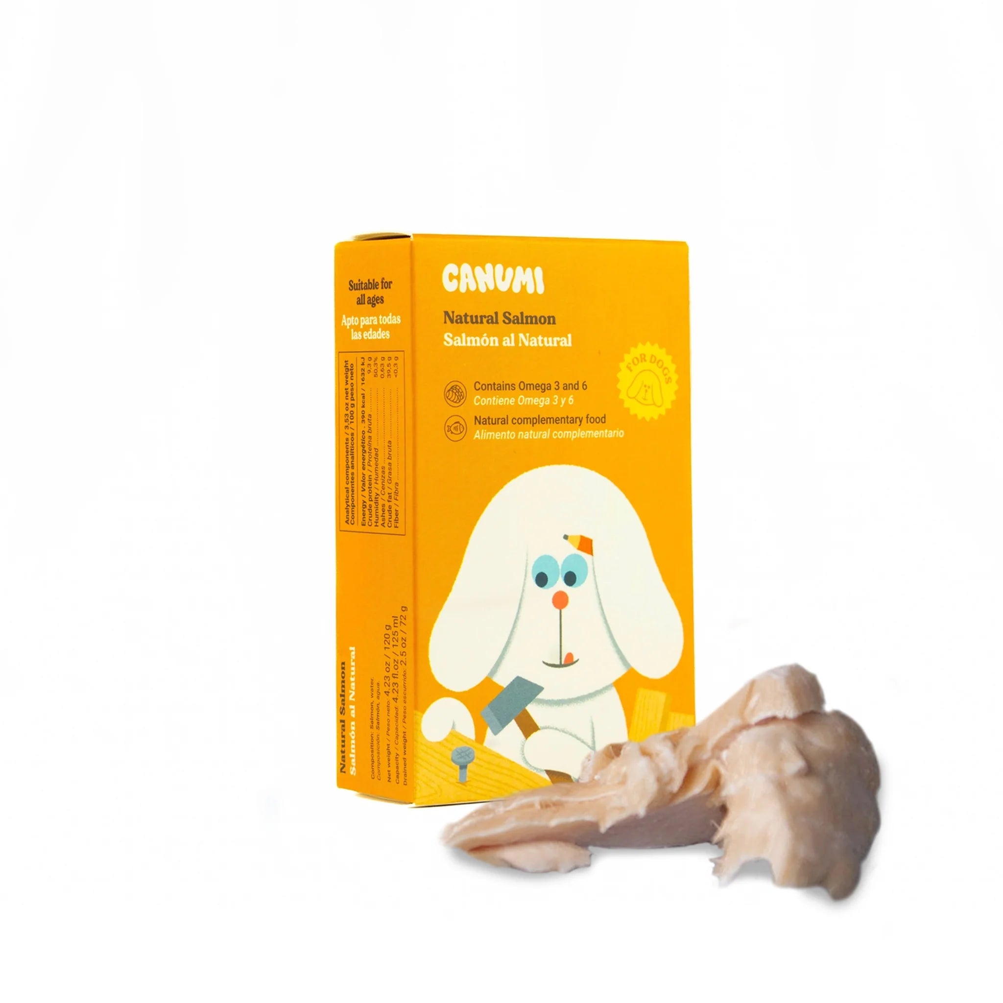 Canumi - Saumon naturel (120g)