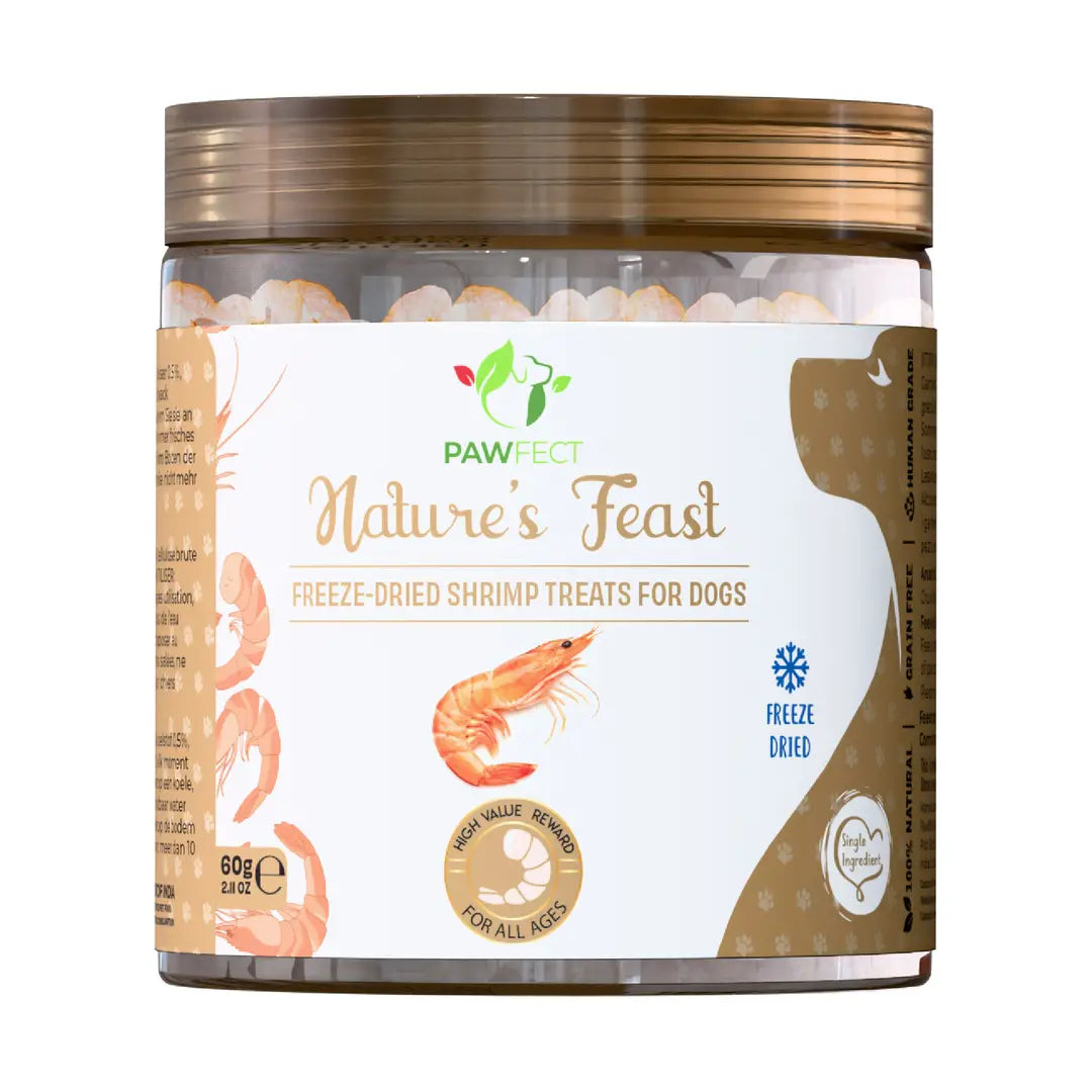 Pawfect - Crevettes Iyophilisées